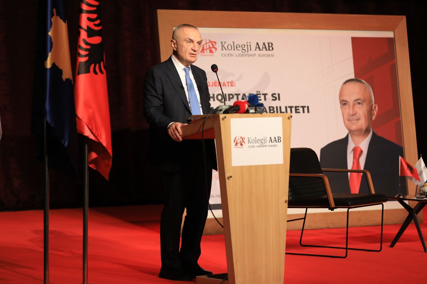 Ilir Meta, Kolegji AAB