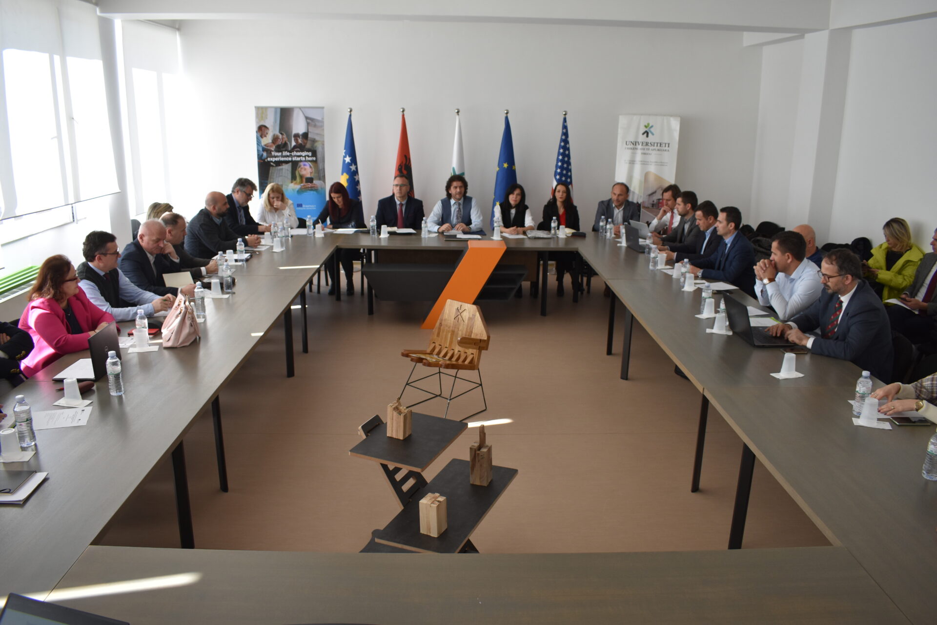 AAB College part of the discussion table organized by the Erasmus+ Office in Kosovo