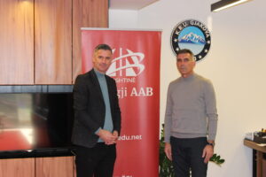 AAB College signs cooperation memorandum with KRU "Gjakova"