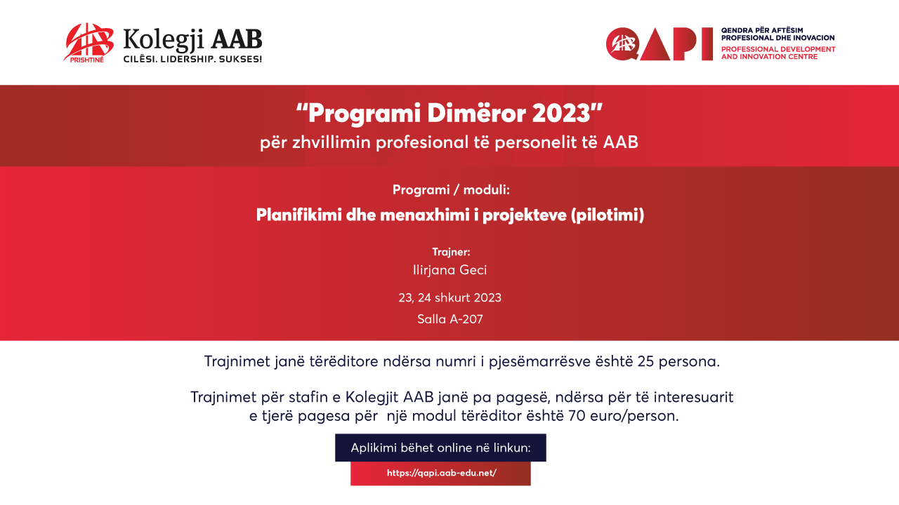 The fourth half-day module as the conclusion of the "Winter Program 2023" organized by QAPI