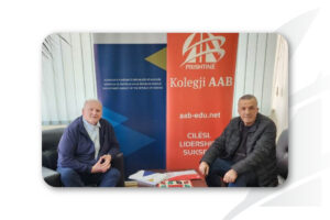 The director of the AAB College at the Ferizaj campus met with the director of the Regional Employment Office