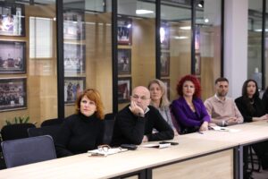 An informative session about the "Fulbright" program is held at AAB College