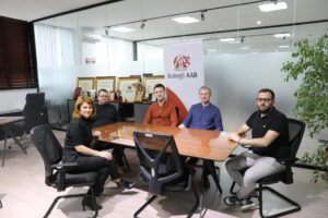 Professors from Lithuania with a one-week visit to AAB College