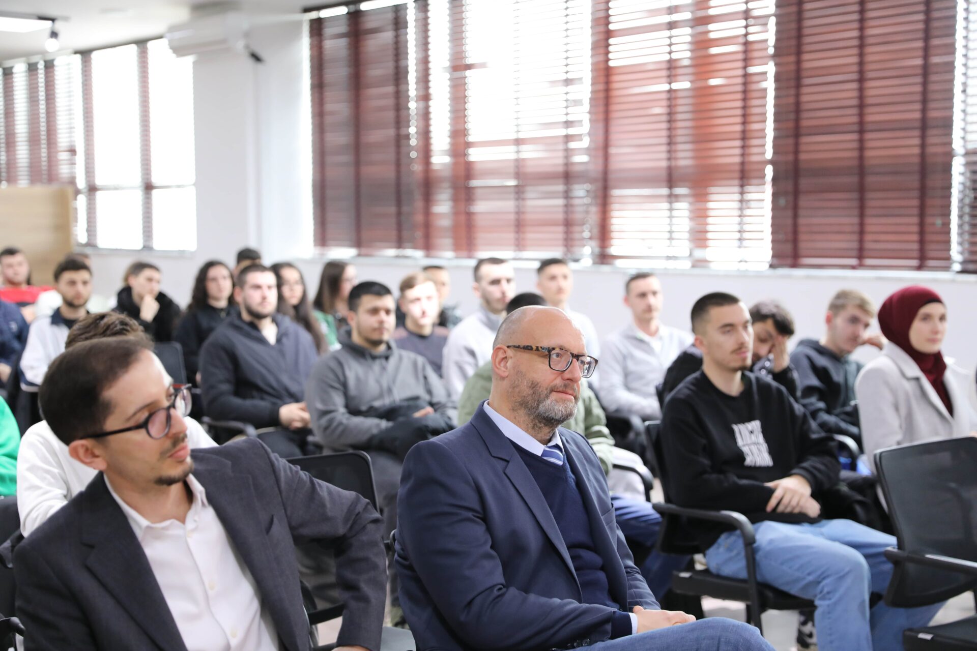 High representatives of the University of Luxembourg with an official visit to the AAB College