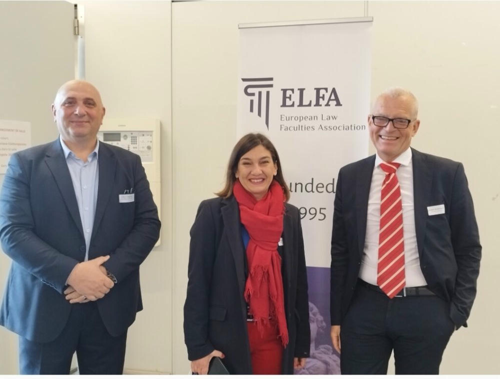 AAB College professor participating in the conference of the Union of Law Faculties of Europe