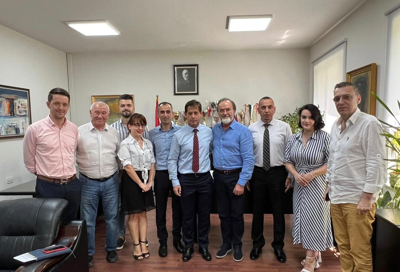 AAB College officials visit the Sports University of Tirana