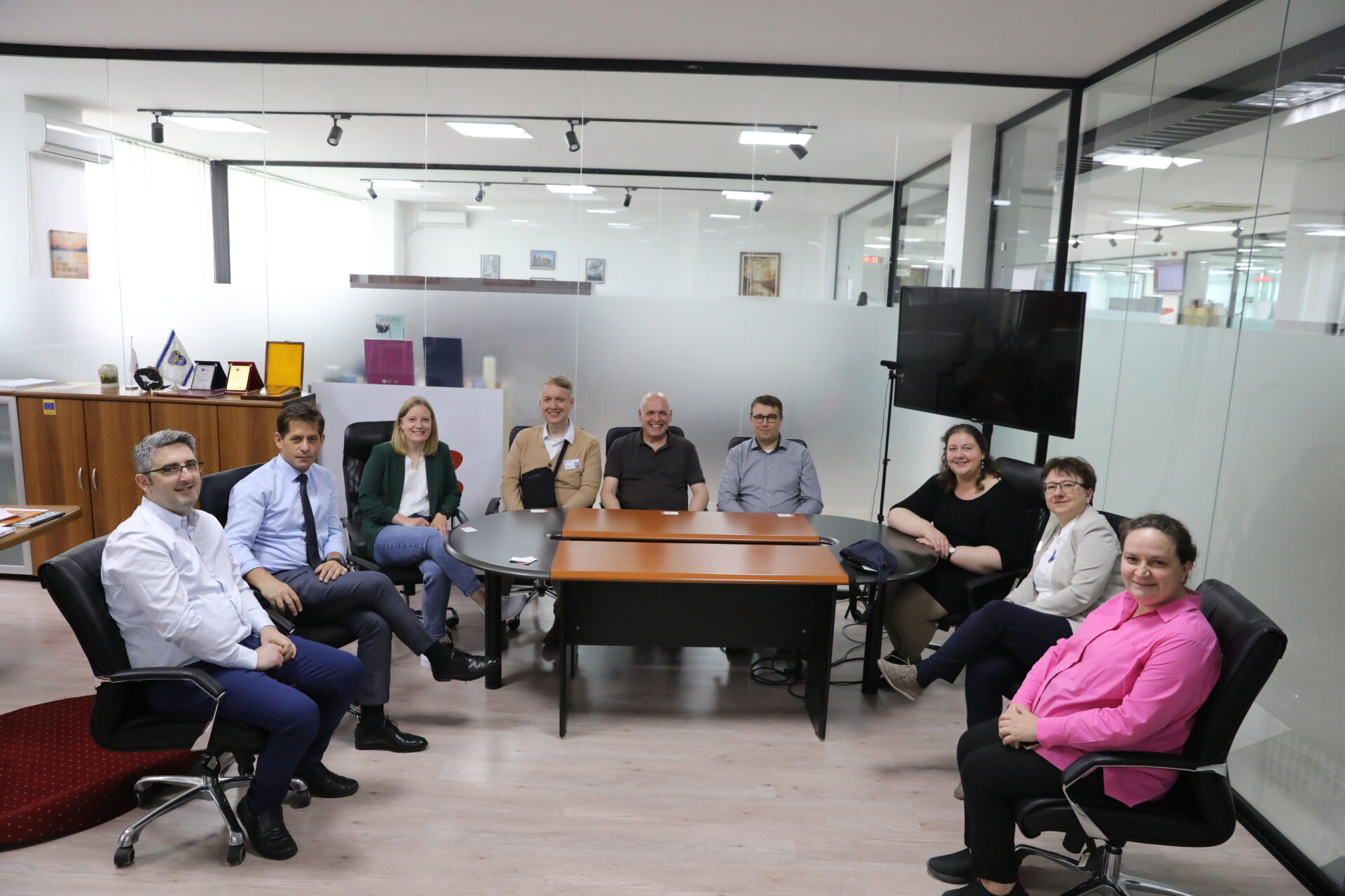 German clinic partners visit students of the Faculty of Nursing at AAB College