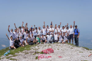 In celebration of the International Olympic Day, AAB students climbed the Sharr Mountains