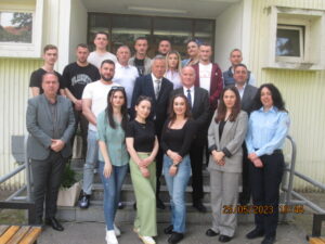 AAB College students visit the Correctional Center in Lipjan