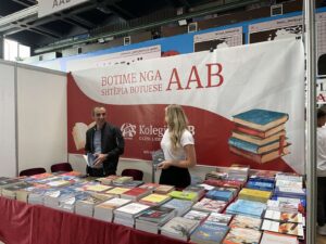 AAB Publishing House, part of the "Prishtina 2023" book fair