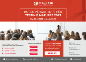 AAB College organizes free Preparatory Courses for the Matura Test