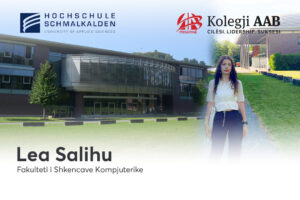 Lea Salihu, another successful student in Germany