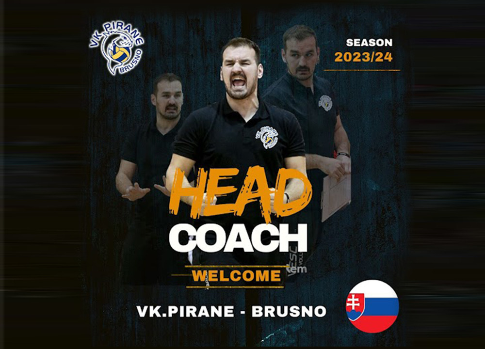 AAB College student is chosen coach of the volleyball team from Slovakia