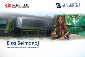 Student Elsa Selmanaj wins the scholarship from Erasmus+ for student exchange in Germany