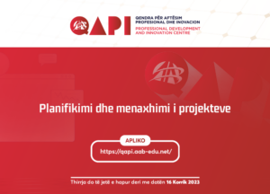 Call for applications for the "Project Planning and Management" training from QAPI and the Projects Office