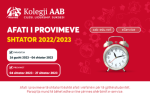 Notice: September exam deadline