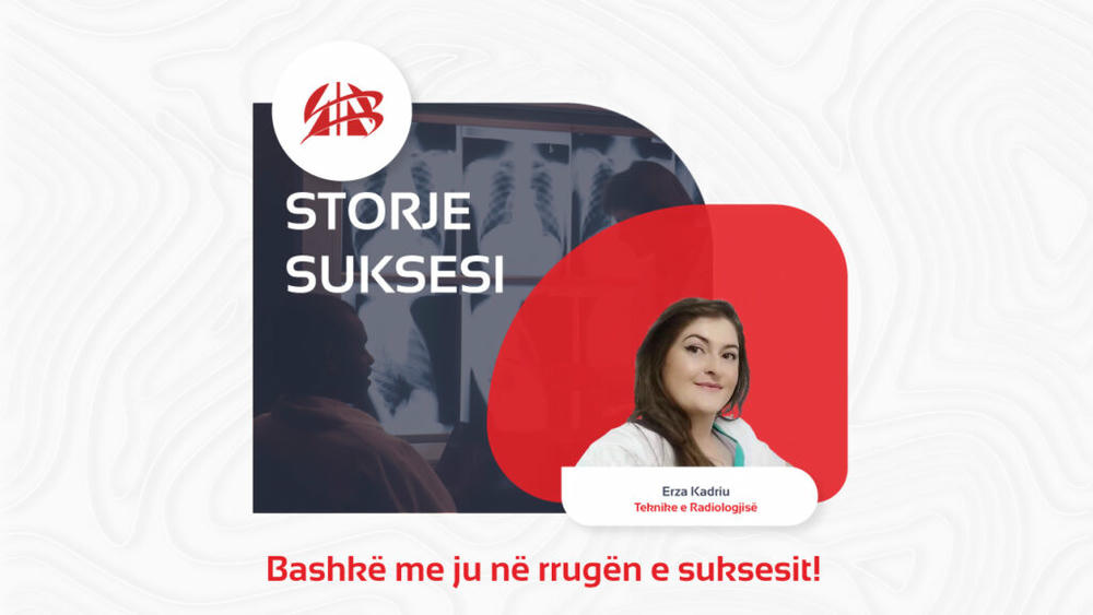 The AAB College student is employed as a radiology technician at the Mitrovica General Hospital