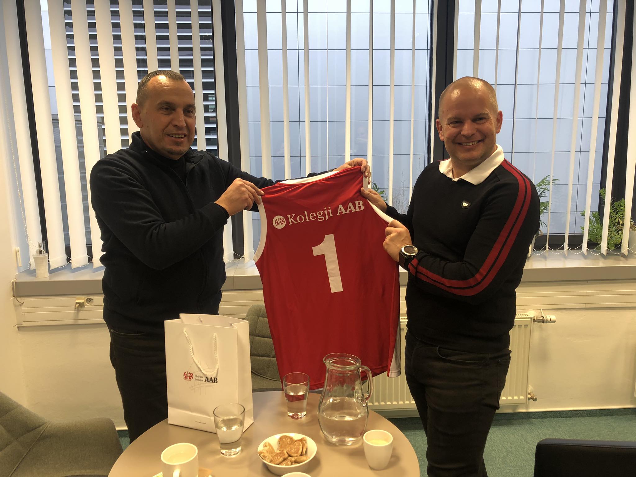 The Dean of the Faculty of Physical Culture and Sports meets with his counterpart from Masaryk University