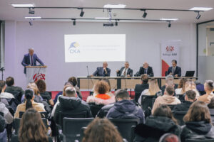 The Council of Ambassadors of Kosovo holds a panel discussion with the students of the AAB College