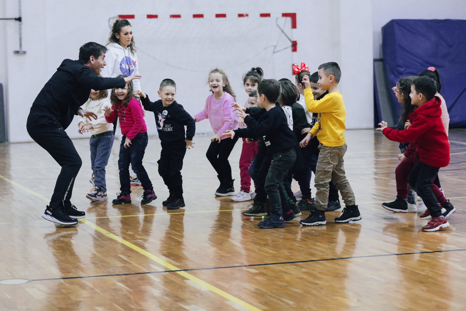The Faculty of Social Sciences organizes a professional activity with the children of the "Sonita" kindergarten.