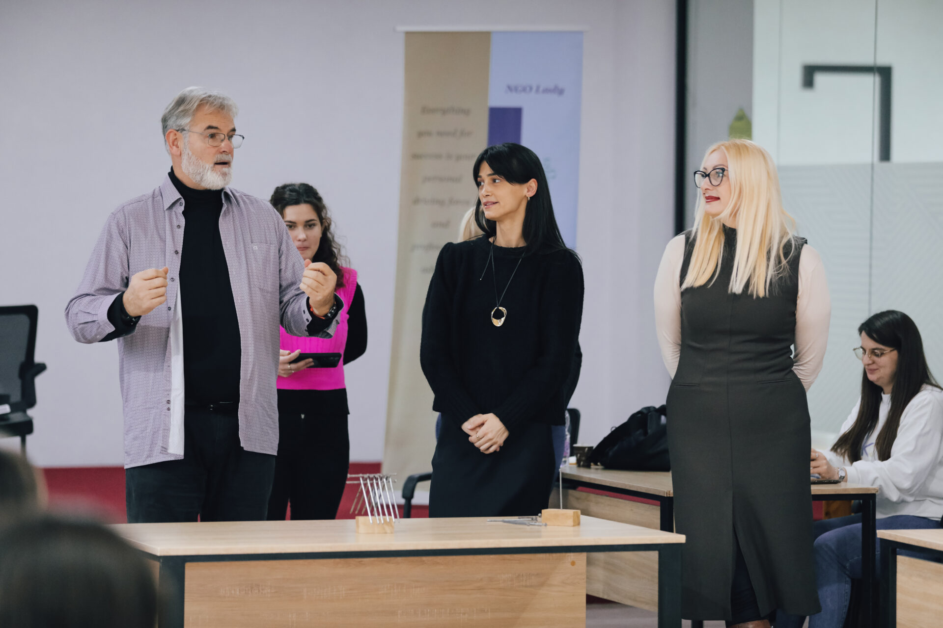 The seminar "Motivation in career" is held - Great interest from the students of AAB College