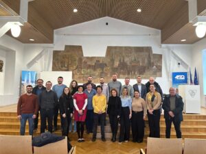 The work week between representatives of AAB College and Palacky University is concluded with agreements and meetings