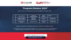 QAPI organizes the next trainings within the Winter Program 2024