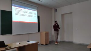 AAB College Professor Ardian Isufi lectures at Šiauliai University, Lithuania