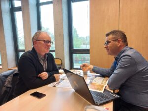 AAB journalism and production students, for a semester at the French university of Caen