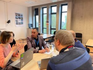 The Dean of the Faculty of Physical Culture and Sports continues meetings at Caen University in France