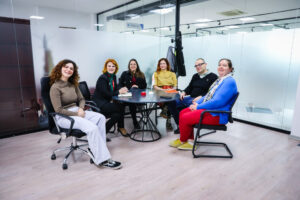 The representatives of the "Medbo" clinic visit the AAB College, meet with the vice-rector and the director of LINGUA