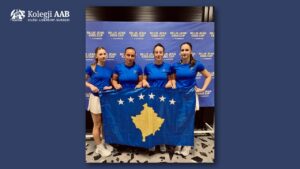 AAB College student as the best tennis player in Kosovo participates in the world championship "Billie Jean King Cup"