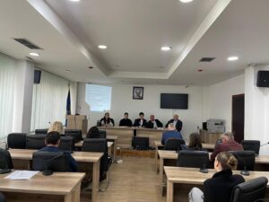 The professor of the AAB College participates in the meeting of the Municipal Directorate for Education - Fushë Kosovë