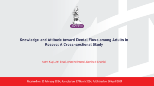 The well-known magazine "World Journal of Dentistry" publishes the scientific work of the staff and students of the Faculty of Dentistry