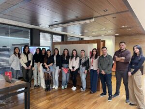 Students of the Faculty of Economics are introduced to the opportunities for practice and employment at "IPKO Telecommunications"