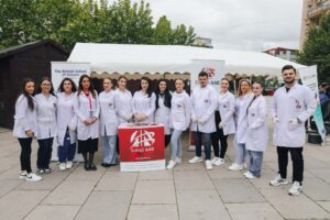 International Nursing Day is marked with free services for citizens by students of the Faculty of Medical Sciences