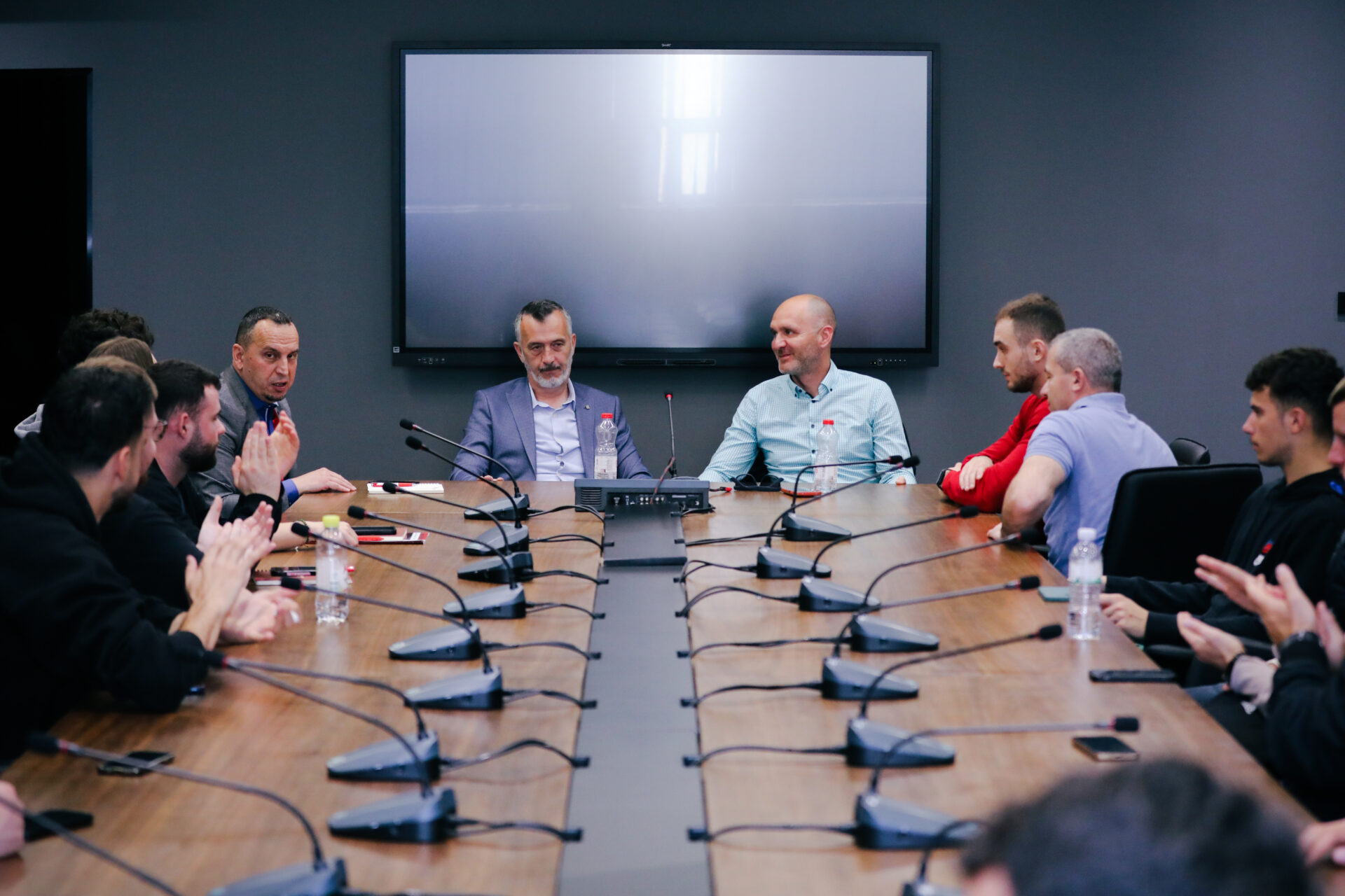 Representatives of "Džemal Bijedić" University from Bosnia and Herzegovina hold a lecture at AAB College