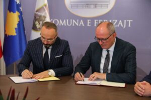 AAB College signed a cooperation agreement with the Municipality of Ferizaj