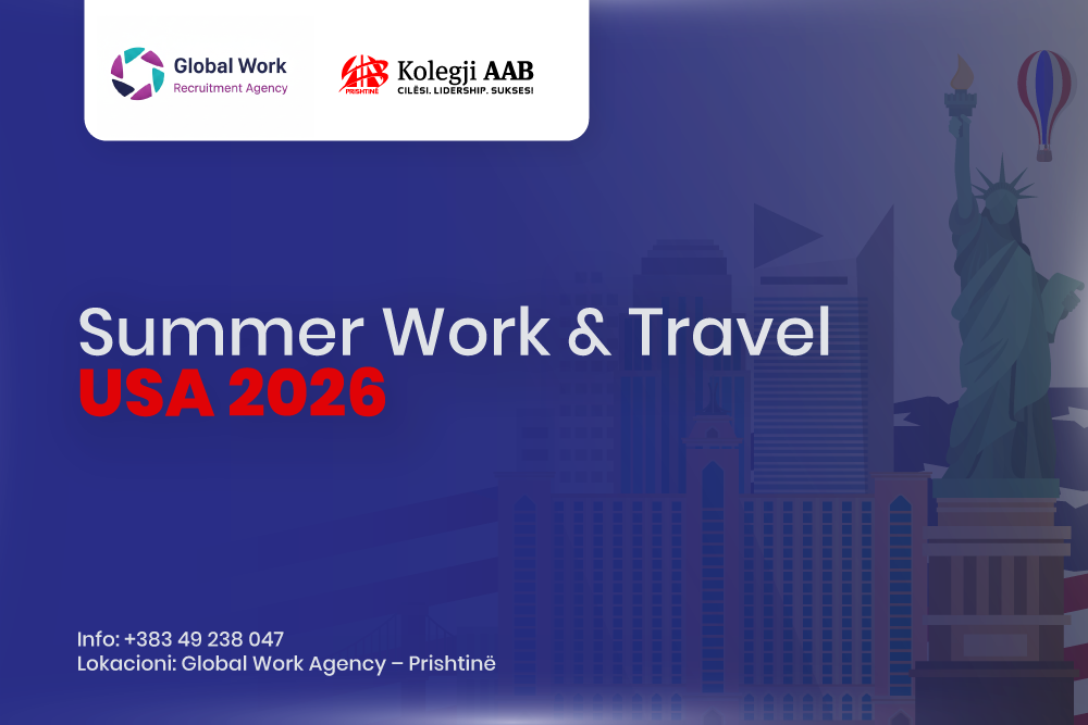 Summer Work and Travel - USA - Kolegji AAB